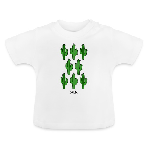 cactus - Baby biologisch T-shirt met ronde hals