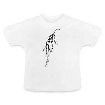 Usine suspendue 2 - T-shirt bio col rond Bébé - blanc - Devant