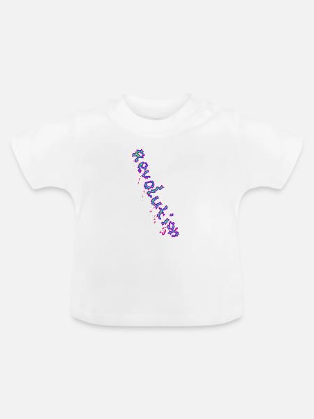 REVOLUTION (Special) - Baby Bio-T-Shirt mit Rundhals - Weiß
