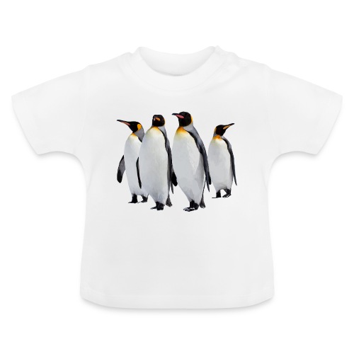 Pinguine - Baby Bio-T-Shirt mit Rundhals