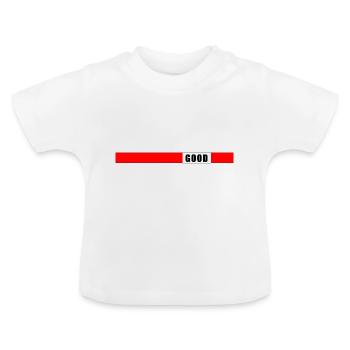 Bon cadeau esthétique - T-shirt bio col rond Bébé - blanc - Devant