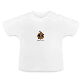 Te amo - Baby Bio-T-Shirt mit Rundhals - Weiß - Vorne