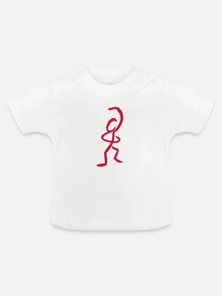 Tänzer - Baby Bio-T-Shirt mit Rundhals -