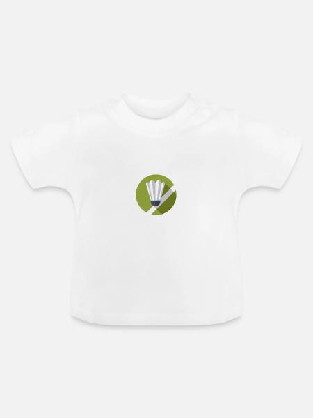 Ballsport - Baby Bio-T-Shirt mit Rundhals - Weiß