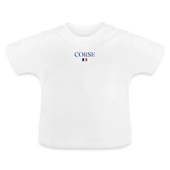 Vintage Französisches Kulturerbe Illustration - Baby Bio-T-Shirt mit Rundhals - Weiß - Vorne