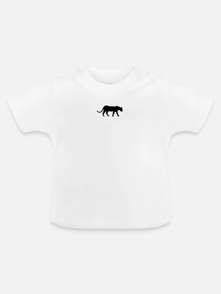 Jaguar - Baby Bio-T-Shirt mit Rundhals - Weiß