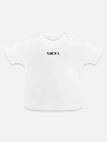 Dubstyle - Baby Bio-T-Shirt mit Rundhals - Weiß