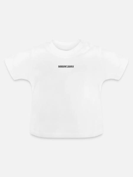 Darkside Jungle - Baby Bio-T-Shirt mit Rundhals - Weiß