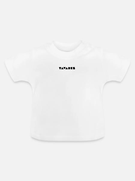 Insel-Kollektion - Baby Bio-T-Shirt mit Rundhals - Weiß
