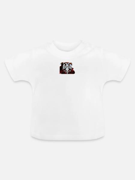 Illyrian-Albanien - Baby Bio-T-Shirt mit Rundhals - Weiß