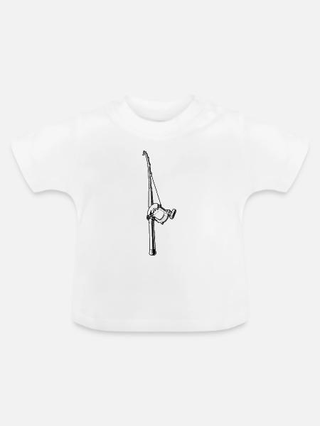 Angel - Baby Bio-T-Shirt mit Rundhals - Weiß
