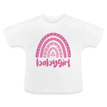 Bébé - T-shirt bio col rond Bébé - blanc - Devant