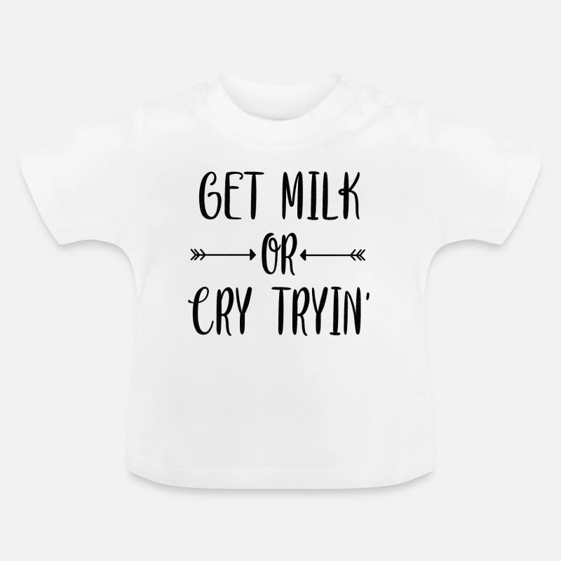 Dicton bébé - T-shirt bio col rond Bébé - blanc