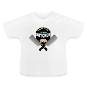 Metzger - Baby Bio-T-Shirt mit Rundhals - Weiß - Vorne
