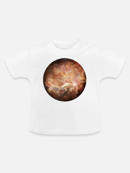 Venus - Baby Bio-T-Shirt mit Rundhals - Weiß