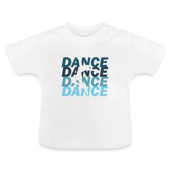 Ballett-Tänzerin - Baby Bio-T-Shirt mit Rundhals - Weiß - Vorne
