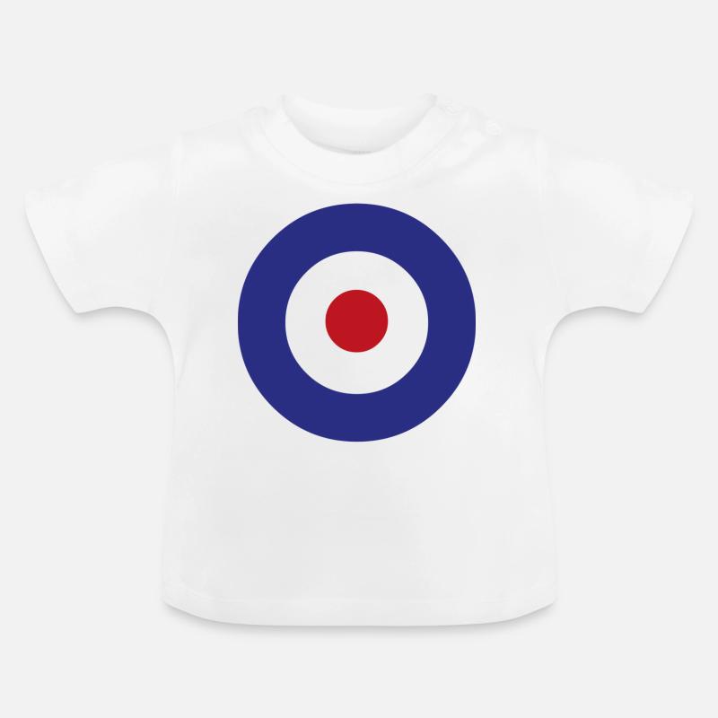 Who - Baby Bio-T-Shirt mit Rundhals - Weiß
