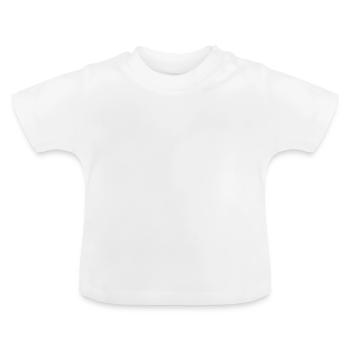Evolution Dog B - T-shirt bio col rond Bébé - blanc - Devant