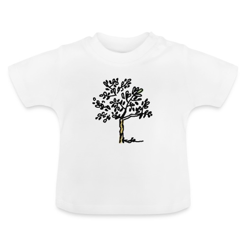 Jeune olivier - Baby Bio-T-Shirt mit Rundhals