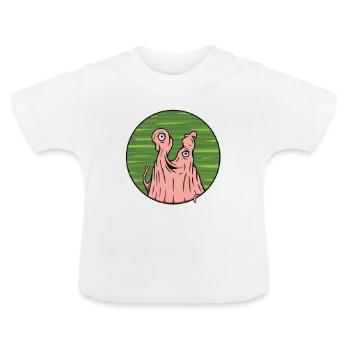Wiley Wiggleface - Baby Organic T-Shirt with Round Neck