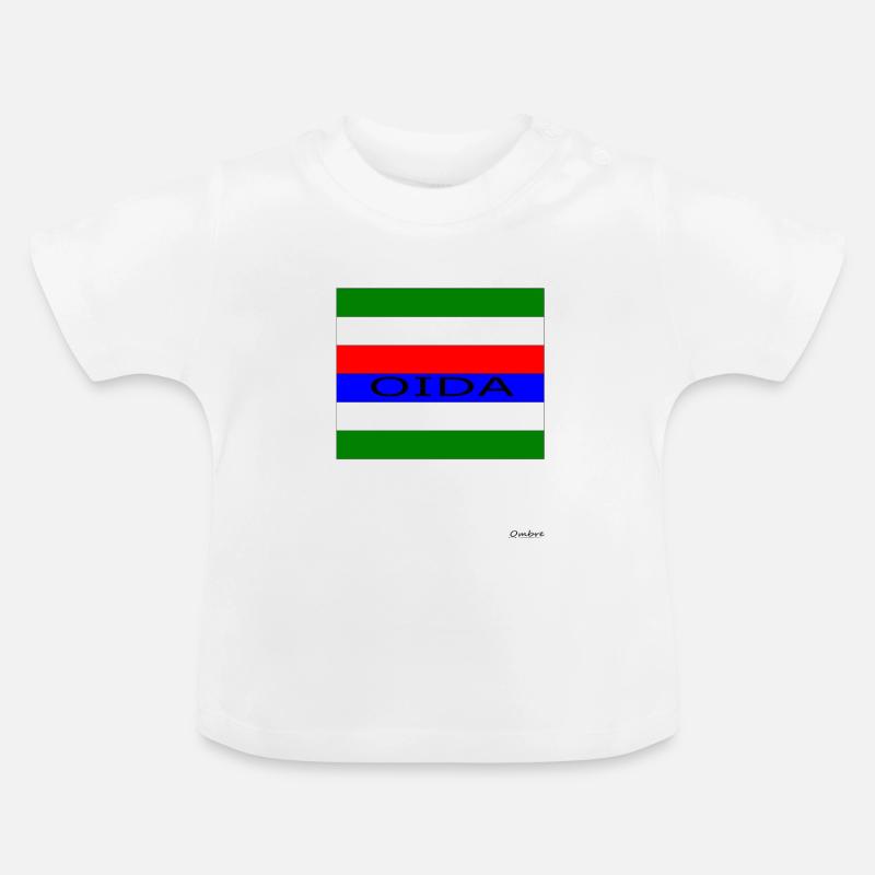 rapid - Baby Bio-T-Shirt mit Rundhals - Weiß