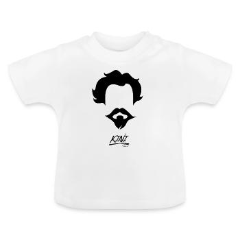 KINI - Baby Bio-T-Shirt mit Rundhals - Weiß - Vorne