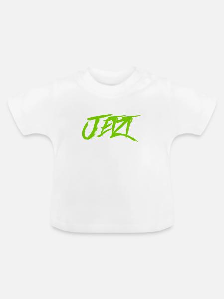 genau jetzt - Baby Bio-T-Shirt mit Rundhals - Weiß