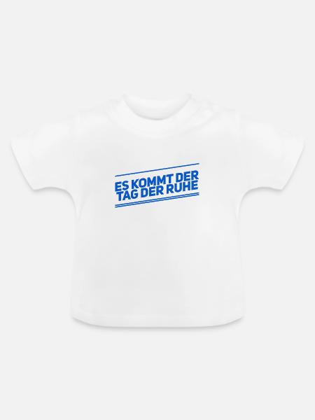 der ewige Schlaf - Baby Bio-T-Shirt mit Rundhals - Weiß