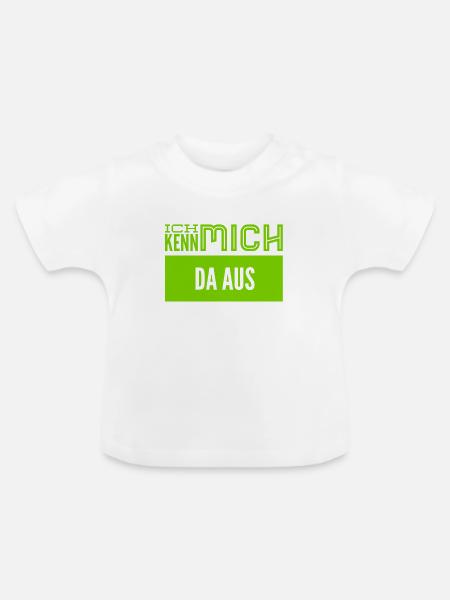 ich habe Fachwissen - Baby Bio-T-Shirt mit Rundhals - Weiß