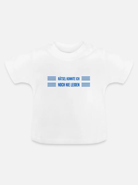 bereit Probleme zu lösen - Baby Bio-T-Shirt mit Rundhals - Weiß