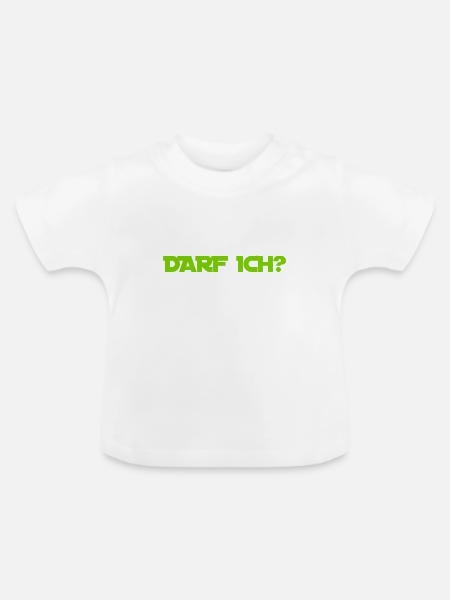 Ist es genehmigt? - Baby Bio-T-Shirt mit Rundhals - Weiß