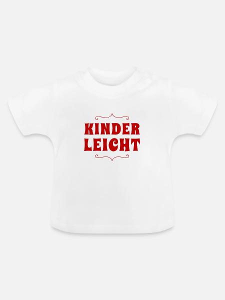 richtig einfach - Baby Bio-T-Shirt mit Rundhals - Weiß