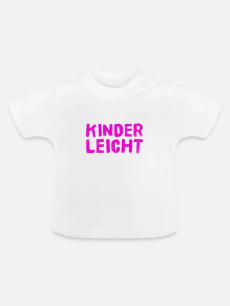 so leicht - Baby Bio-T-Shirt mit Rundhals - Weiß