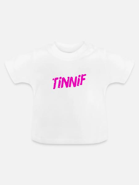 Blödsinn - Baby Bio-T-Shirt mit Rundhals - Weiß