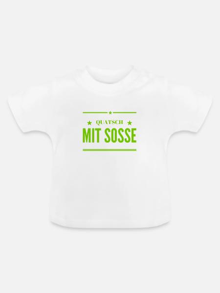 Quark - Baby Bio-T-Shirt mit Rundhals - Weiß
