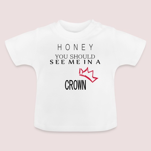You should see me in a crown - Moriarty - Baby Bio-T-Shirt mit Rundhals