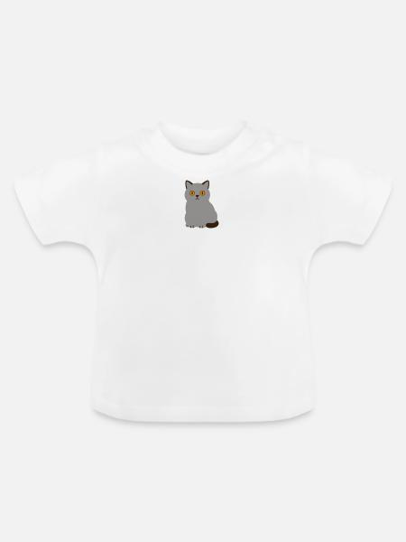 Just Teodoro - Baby Bio-T-Shirt mit Rundhals - Weiß