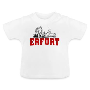 Erfurt - T-shirt bio col rond Bébé - blanc - Devant