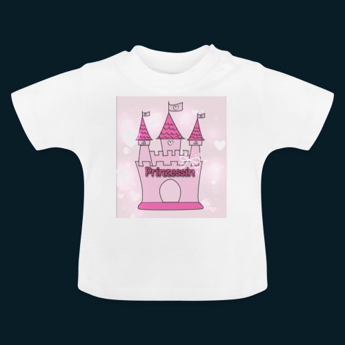 Prinzessinen Schloss - Baby Bio-T-Shirt mit Rundhals