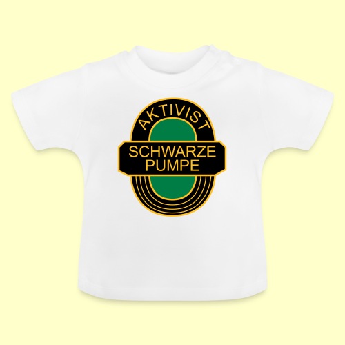 BSG Aktivist Schwarze Pumpe - Baby Bio-T-Shirt mit Rundhals