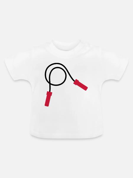 Springseil - Baby Bio-T-Shirt mit Rundhals -