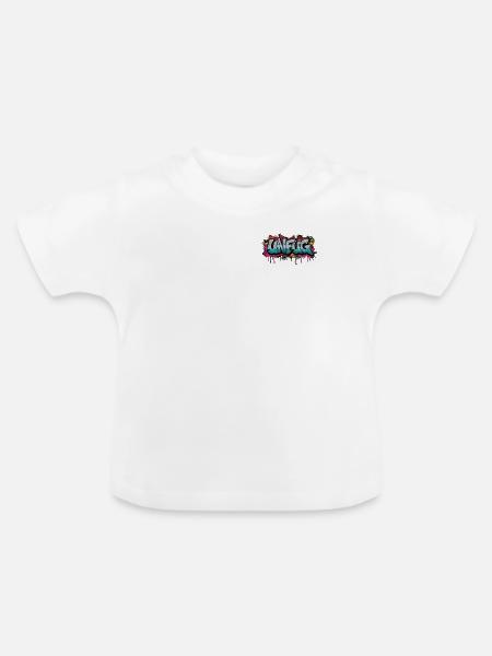 Unfug - Baby Bio-T-Shirt mit Rundhals - Weiß