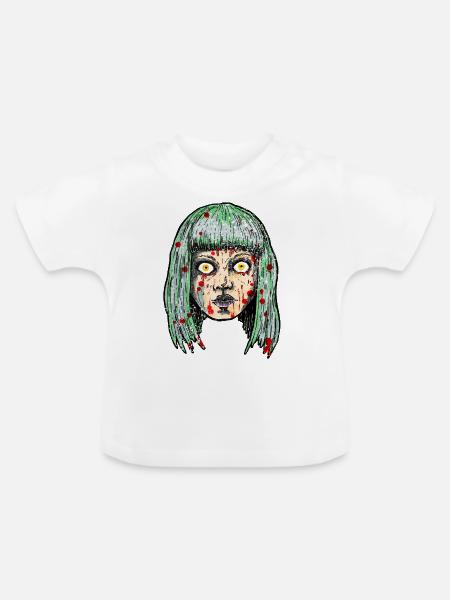 Mit Mord davonzukommen - Baby Bio-T-Shirt mit Rundhals - Weiß