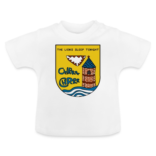 Flensburg Wappen - Baby Bio-T-Shirt mit Rundhals