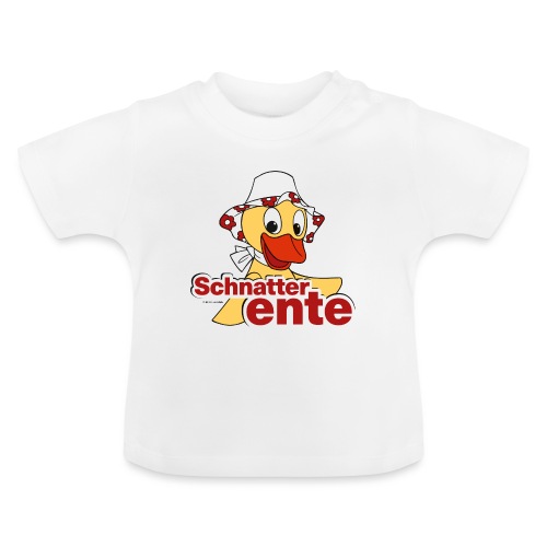 Schnatterinchen Schnatterente - Baby Bio-T-Shirt mit Rundhals