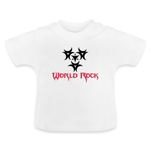 Motif World Rock - T-shirt bio col rond Bébé