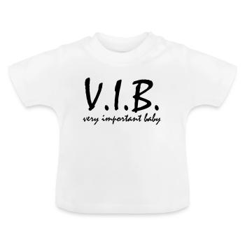 bébé vibe - T-shirt bio col rond Bébé - blanc - Devant