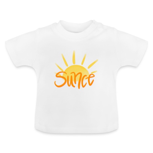 Sunce - Ekologisk T-shirt med rund hals baby