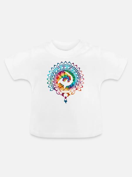 Hammerhai - Baby Bio-T-Shirt mit Rundhals - Weiß