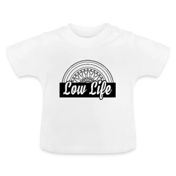 Tiefbett Felgen | Felge | Wheels | Motorsport - Baby Bio-T-Shirt mit Rundhals - Weiß - Vorne